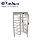 High Security Full Height Turnstile Pedestrian Access Control Outdoor With RFID