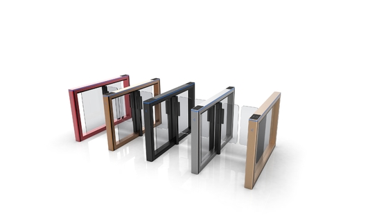 Aluminum Alloy Turnstile Speed Gate Colors Can Be Customized Pedestrian Barrier Gate For Access control soffice building