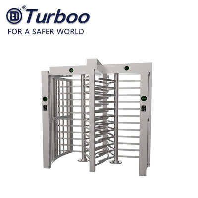 Intelligent CE Approved Full Height Turnstile Gate / Turnstile Security Systems