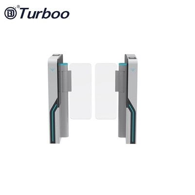 Compact High End Ultra Slim Swing Turnstile Gate RFID Access Control Speed Gate Turnstile