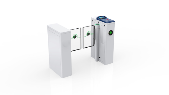 Αγορά Ηλεκτρονική οθόνη LED Flap Swing Barrier Gate Speed Gate Turnstile με RFID / αναγνώριση προσώπου online manufacture