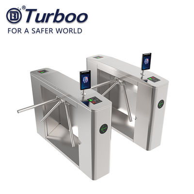Control de Acceso Semi - Automatic Tripod Turnstile Gate - Integrated with Security Access Control Gate System - RFID