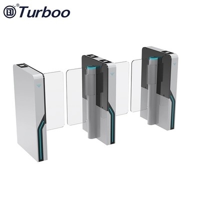 Compact High End Ultra Slim Swing Turnstile Gate RFID Access Control Speed Gate Turnstile