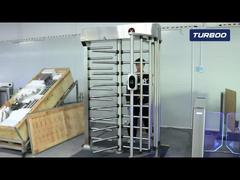 Παρουσιάστε το GM537 SUS304 Full Height Turnstile Gate 24V για εσάς