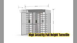 Παρουσιάστε το G5414-2 Access Control Turnstile από ανοξείδωτο χάλυβα για εσάς