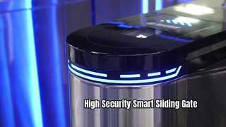 A602 Buildings Hotel Smart Access Control Συρόμενη πύλη υψηλής ασφάλειας για πεζούς