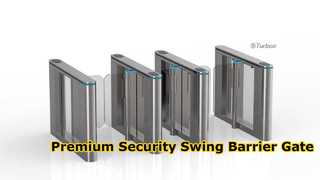 Δείτε γιατί να επιλέξετε B302C Automatic Swing Pedestrian Barrier Gate for Hotels Gym Office School