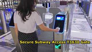 Νέο προϊόν T3630 Έλεγχος πρόσβασης πεζών για εισιτήριο RFID μετρό μετρό